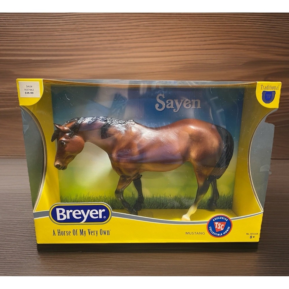 Breyer Mustang SAYEN Bay Indian Pony 301168 2021 TSC NIB Retired Rare Horse